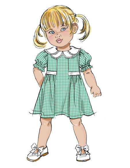 Molde de vestido - Butterick 7032