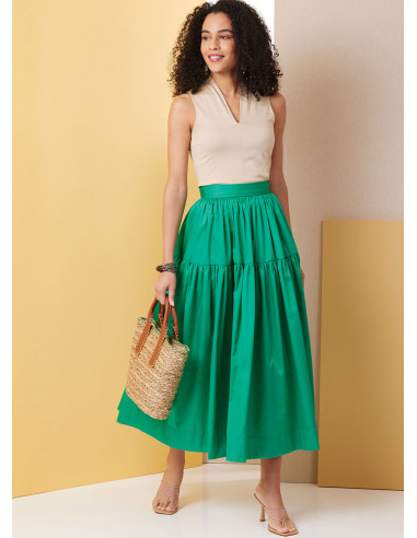 Molde de saias - Butterick 7025