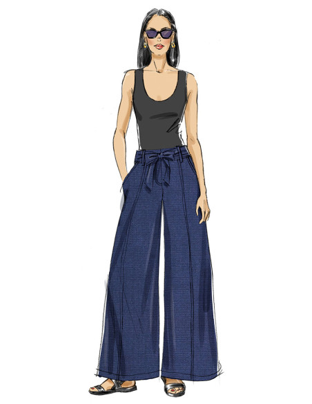 Molde de calça - Butterick 7024