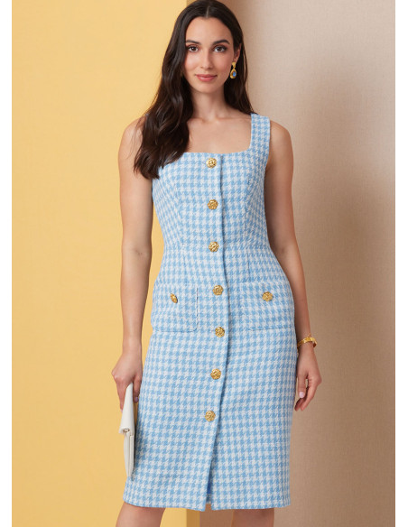 Molde de vestido - Butterick 7022