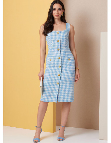 Molde de vestido - Butterick 7022