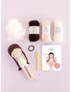 Conjunto minha boneca LULU em crochê 2