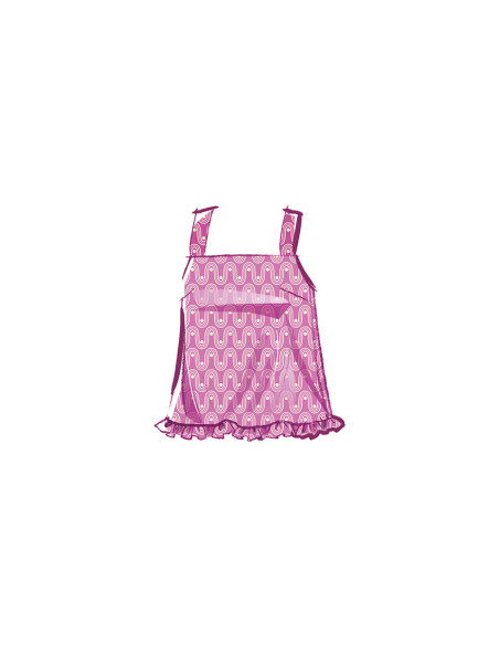 Molde de roupa de dormir - McCall's 8392