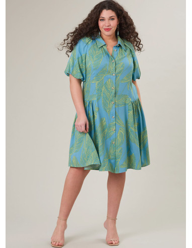 Molde de vestido chemise - McCall's 8385