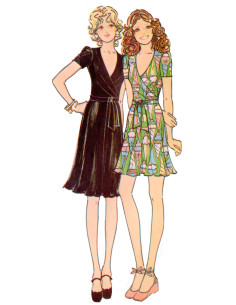 Molde de vestido de tricô - McCall's 8379