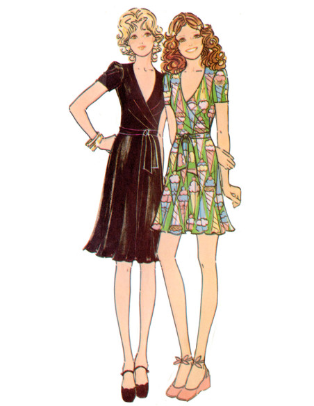 Molde de vestido de tricô - McCall's 8379