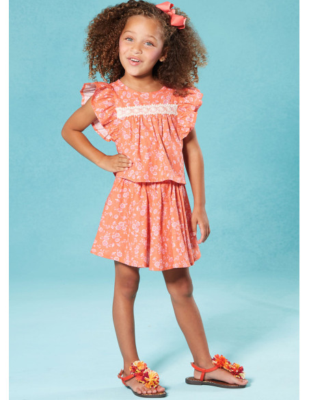 Padrão de blusa e saia - McCall's 8373