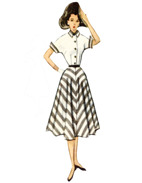 Molde de vestido e casaco - McCall's 8357