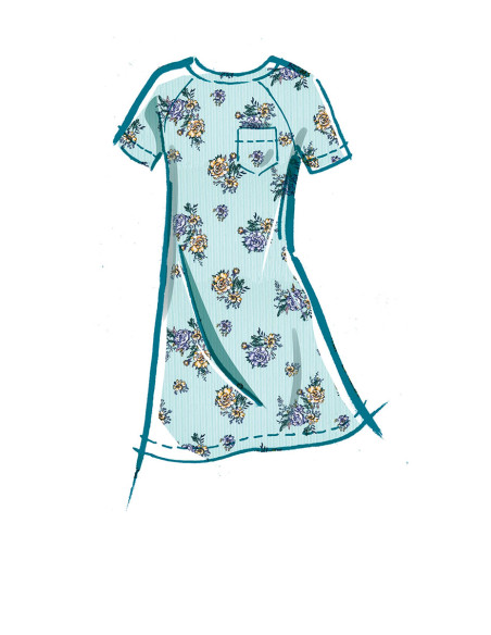 Padrão de blusa, vestidos e calças - McCall's 8353