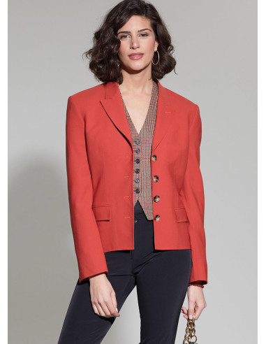 Molde de blazer e colete - McCall's 8350