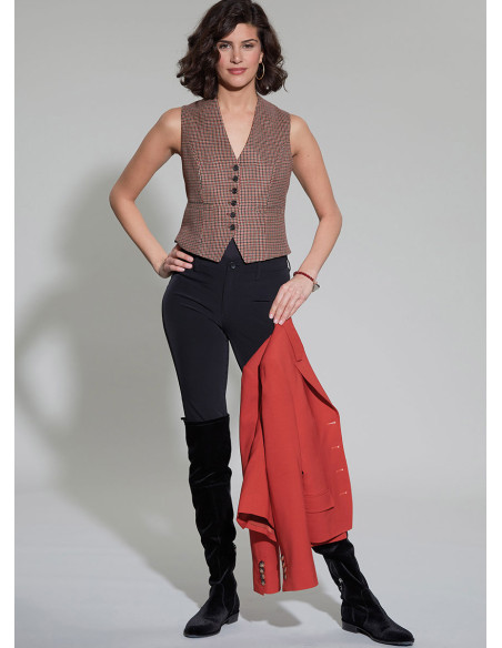 Molde de blazer e colete - McCall's 8350