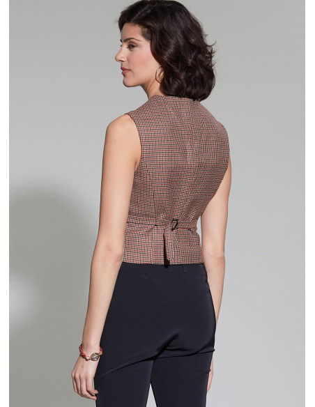 Molde de blazer e colete - McCall's 8350