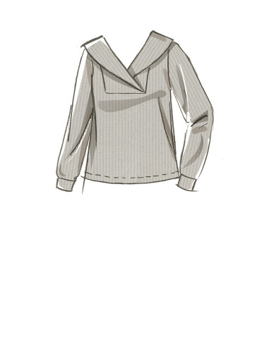 Padrão de blusa - McCall's 8343
