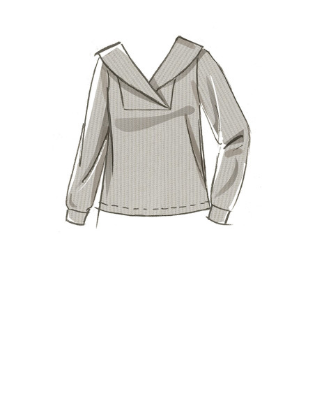 Padrão de blusa - McCall's 8343