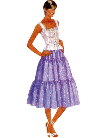 Molde de vestido vintage - McCall's 8306