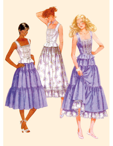 Molde de vestido vintage - McCall's 8306