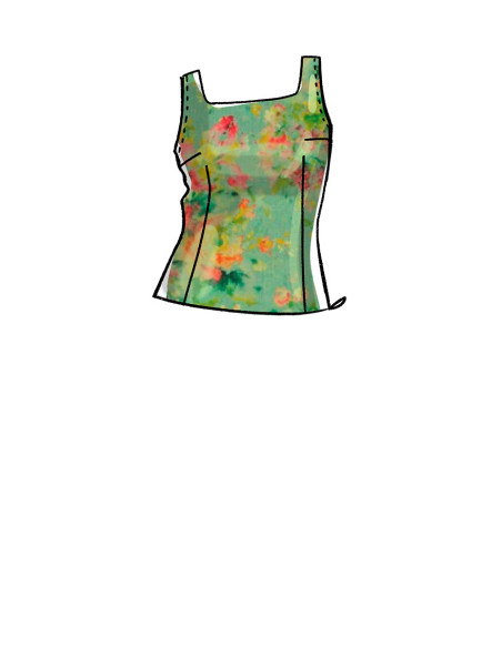 Molde de blusas - McCall's 8287