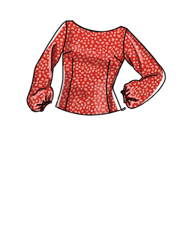 Molde de blusas - McCall's 8287