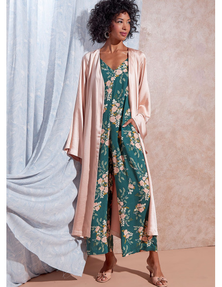 Molde de macacão, combinação e vestido - McCall's 8261