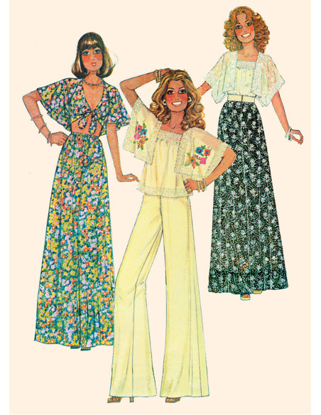 Molde de blusas, saia e calça - McCall's 8257