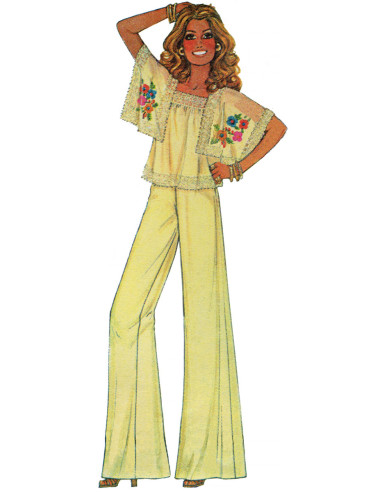 Molde de blusas, saia e calça - McCall's 8257