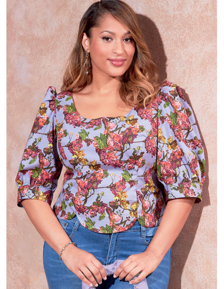 Padrão de blusas - McCall's 8255
