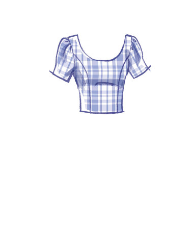 Padrão de blusas - McCall's 8255