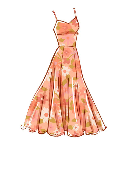 Molde de vestidos - McCall's 8215