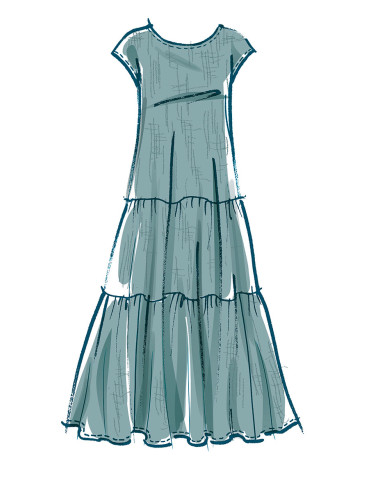 Molde de vestidos - McCall's 8214