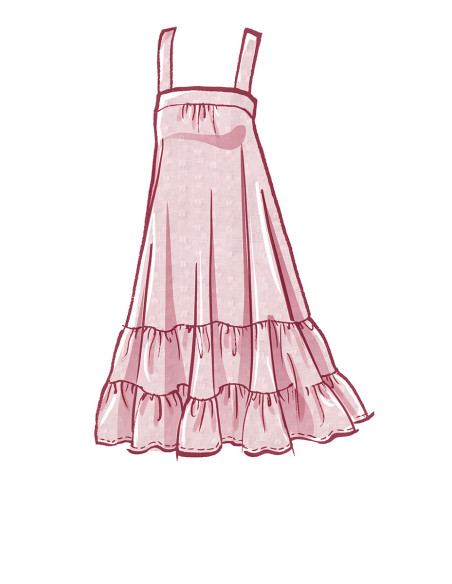Molde de vestidos - McCall's 8213