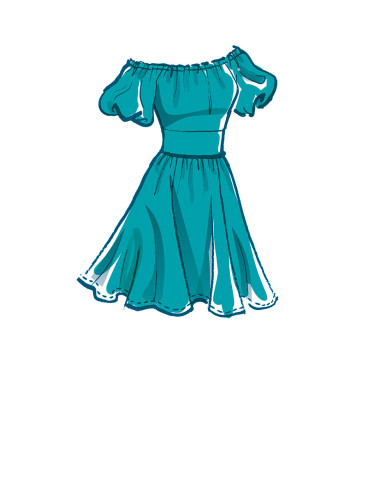 Molde de vestidos - McCall's 8211