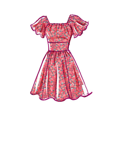 Molde de vestidos - McCall's 8211