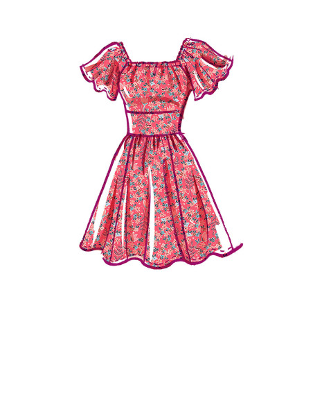 Molde de vestidos - McCall's 8211