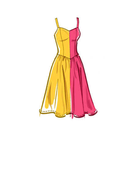 Molde de vestidos e macacão - McCall's 8209