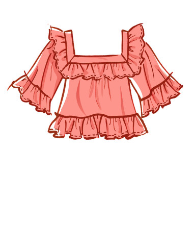 Molde de blusas - McCall's 8202