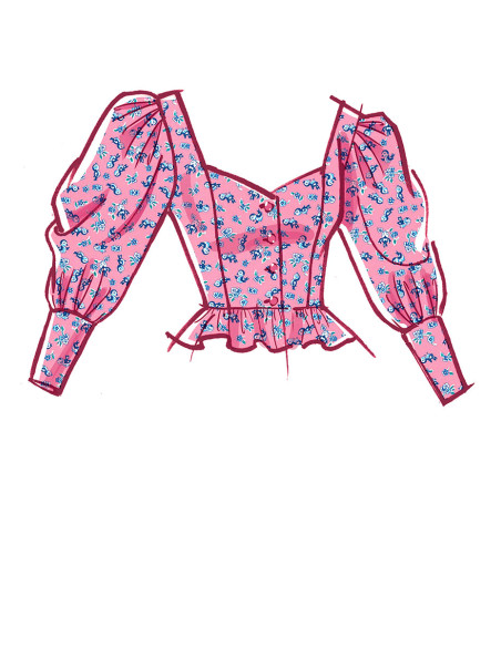 Molde de blusas - McCall's 8181
