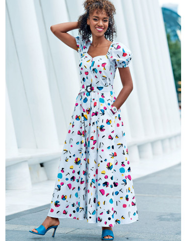Molde de vestidos e cinto - McCall's 8177