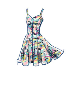 Molde de vestidos e cinto - McCall's 8177 2