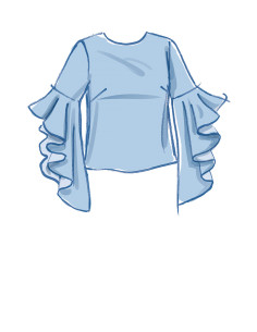 Padrão de blusa - McCall's 8161 2