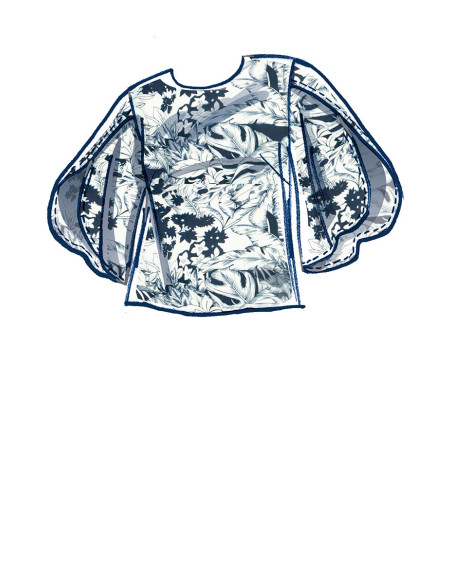 Padrão de topo - McCall's 8161