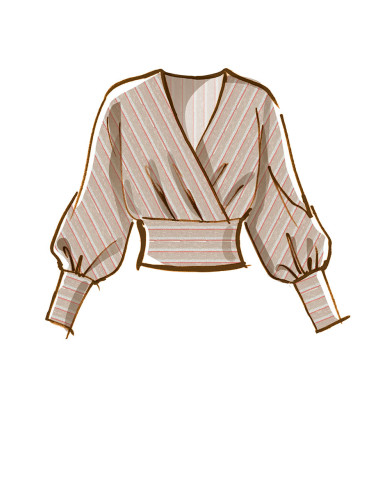 Padrão de topo - McCall's 8145