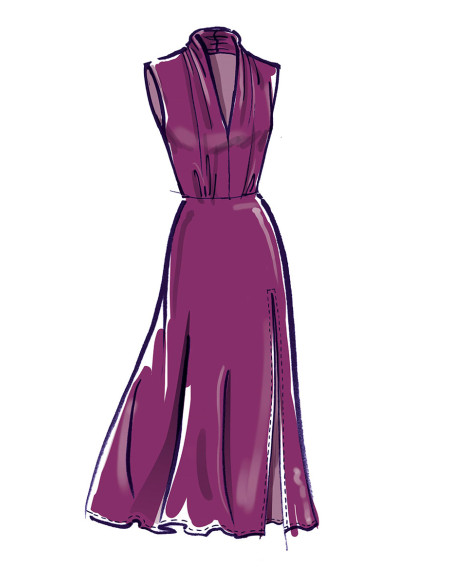 Molde de vestido - McCall's 8142