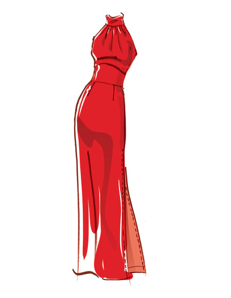 Molde de vestido - McCall's 8141