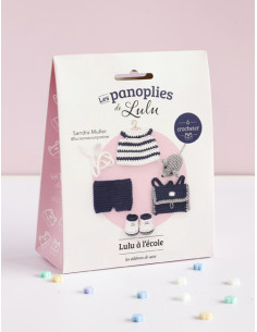 Os conjuntos de Lulu para crochetar: Lulu na escola
