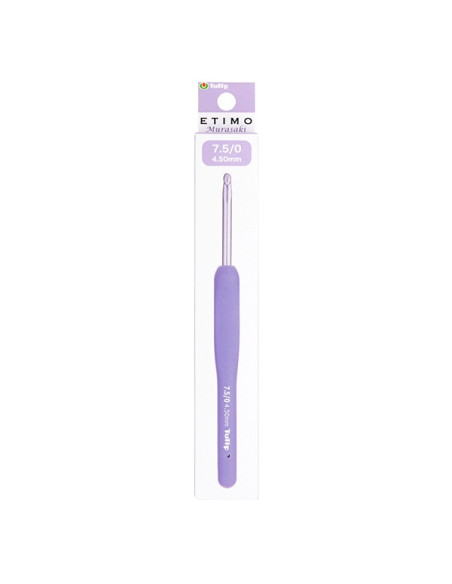 Agulha de Crochê Softgrip Etimo Murasaki Tulip