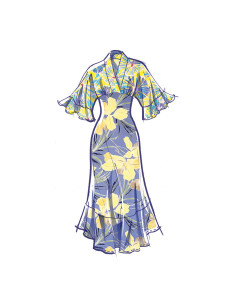Molde de vestido - McCall's 8406 2