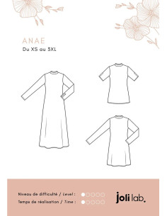 Molde de vestido e blusa Anaé - Joli Lab 2