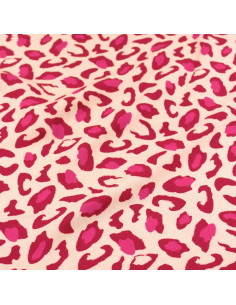 Tecido viscose Bagheera Vermelho Granada - Églantine & Zoé
