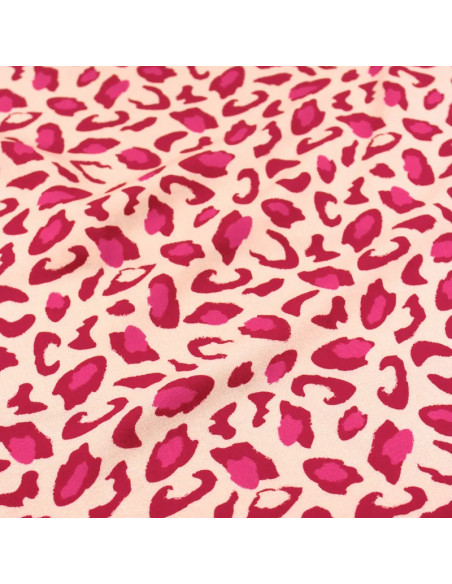Tecido viscose Bagheera Vermelho Granada - Églantine & Zoé