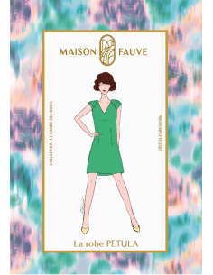 Molde de vestido Pétula - Maison Fauve 2